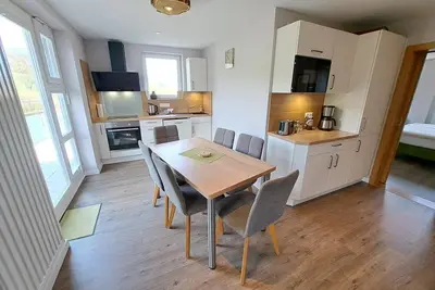 Image de Vacation apartment Reinhardswald, shower, Wc, 1 bedroom - Holiday apartments in the guesthouse