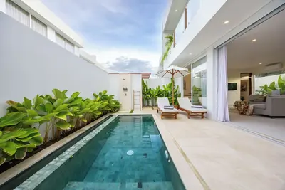 Image de Tropical Luxe Villa. Walk to Beach, Ricefield View