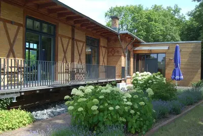 Image de Train station Langenbieber - Holiday cottage