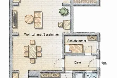 Image de Deluxe apartment with terrace - Junipro Apartments Haustadt