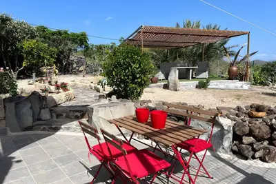 Image de Maison de vacances 'Mi Casita De Chimaca' avec vue sur la montagne, Wi-Fi et climatisation