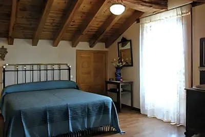 Chambre 'Habitación Doble Molino' avec vue sur la montagne, terrasse partagée et Wi-Fi