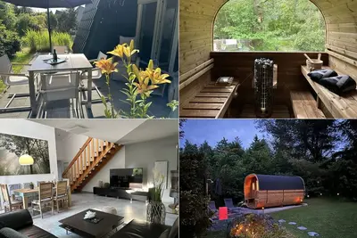 Image de Vacation home Auszeit in Lichtenberg am See with fireplace, sauna - comfortable