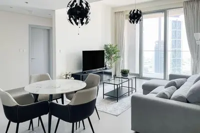 Image de Chic 1-bedroom apartment with Ac, fitness room in wonderful Dubai