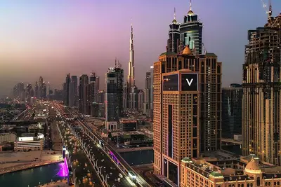 Image de V hotel 2 Bed Round Bed Vantage with WiFi, Ac, fitness room in delightful Dubai