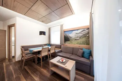 Image de Appartement 'Panorama - Die Panoramasuite Ll' avec vue sur la montagne, terrasse privée et Wi-Fi