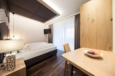 Image de Chambre 'Panorama - Das Gästezimmer Ll' avec vue sur les montagnes, terrasse partagée et Wi-Fi