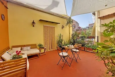 Image de Terrace Charming 3-bedroom apartment with WiFi, Ac in Campo dei Fiori in Rome