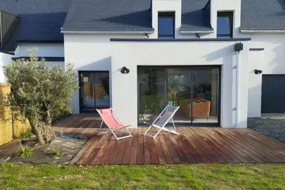 Image de Villa lumineuse et spacieuse, 100m de la plage