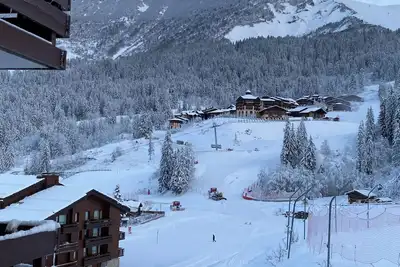 Image de Charmant T2 au Mottet - Au pied des pistes avec parking, vue montagne!