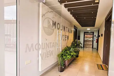 Modern apartment with private parking