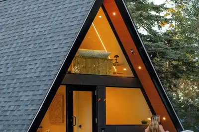 Image de A-Frame Cabin Near Ski Wentworth