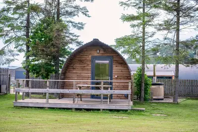 Image de Large-Hot Tub-Cabine-Douche