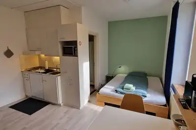 Studio with kitchen and private bathroom