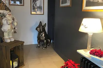 Image de Maison de ville avec sa décoration de noël à 800 mètres du centre-ville!