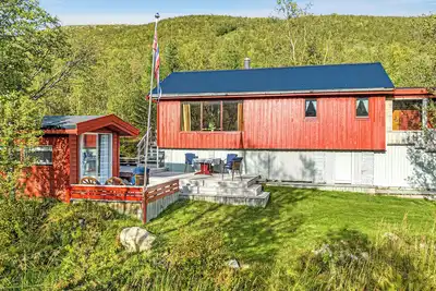 Image de Cabin with northern lights & ocean view