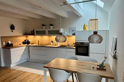 Image de \"Fenja\" - Cozy maisonette apartment with terrace in the historic courtyard in Rysum -