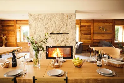 Image de Chalet la Forgerie 32 pers, Piscine, Sauna, Jacuzzi, Cinéma