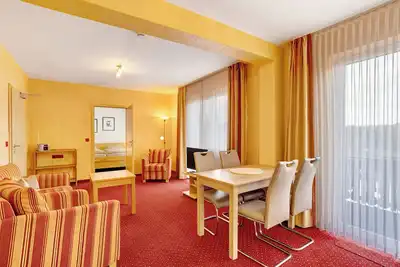 Image de Haus Erika – Appartement 1 avec Wi-Fi, balcon et jardin commun près du Skywalk