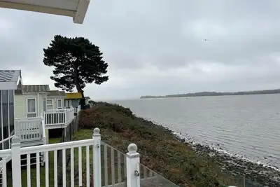 Image de Lavender super front row sea view caravan at Rockley Park, Poole Harbour, Dorset