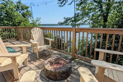 Serene Waterfront Retreat with Stunning Views, Cozy Comfort, & Outdoor Adventure