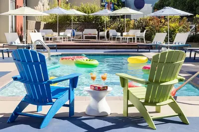 Image de Two Queens Deluxe, Hotel Caza, Near Coit Tower, 2 Units, Pool Access