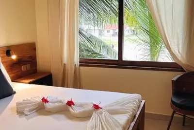 Image de Retraite en bord de mer à Jambiani, Tanzanie – Chambre privée avec balcon