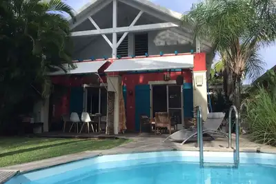 Image de Villa Marie-Galante à 50m d'une plage - Saint-François