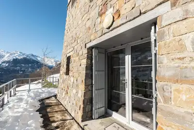 Image de Chalet \"De Sers\" avec vue sur les montagnes, terrasse privée et Wi-Fi