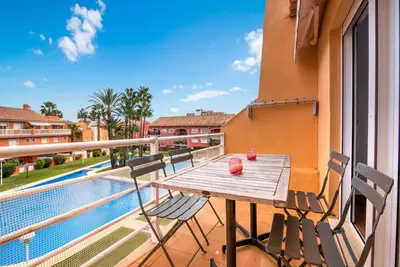 Image de Appartement 'Brisas Del Mediterraneo Javea' avec piscine partagée, Wi-Fi et climatisation