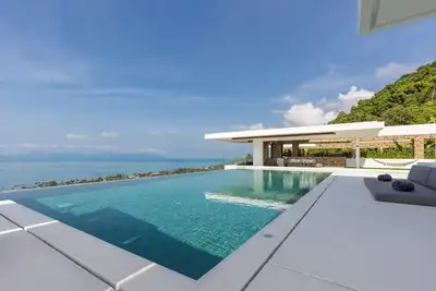 Image de Newly Opened Villa Blue View Luxe:  Panoramic Sea Views in Bang Por - Koh Samui