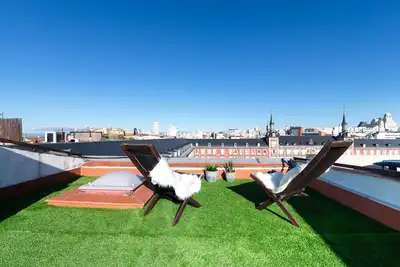 Image de The viewpoint of the Plaza Mayor in Madrid