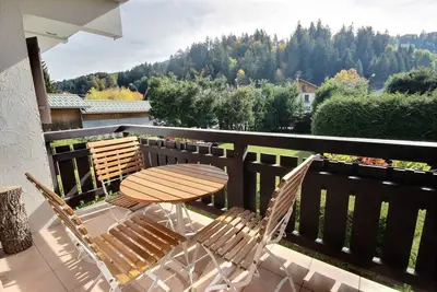 Image de Appartement cosy avec cheminée, proche des pistes