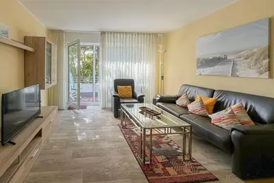 Image de Comfortable vacation apartment with balcony and Wlan in a quiet location on Borkum