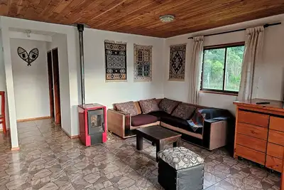 Image de Cabin in Pucon with volcano view, perfect for families