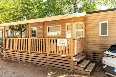 Image de Mobil-home | Premium Azure | 3 Ch. | 6 pers. | Terrasse surélevée | A/C
