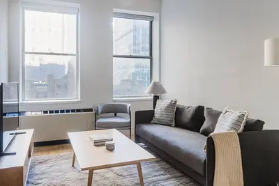 Image de Blueground | Financial District 2bd apartment