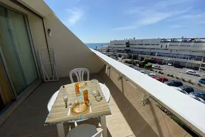 Image de Studio cabine 4 pers, terrasse, parking, Cap d'Agde naturiste