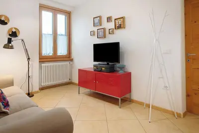 Image de Appartement 'Appartamento Pieve' avec vue sur la montagne et balcon