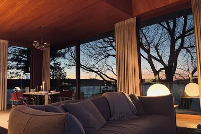 Image de Architect Lake House - Eastern Townships Quebec