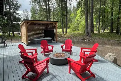 Image de Cozy 3bd Chalet–Hot Tub & Game Room Mt Rainier