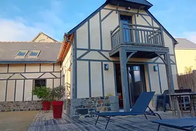 Image de Gîte bord de mer en Bretagne à 200m de la plage des Rosaires à Plérin