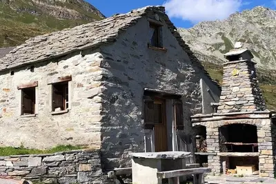 Image de Maison de vacances Bosco Gurin pour 1 - 4 personnes avec 1 chambre Ă coucher - Hutte