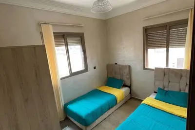 2-bedroom apartment in delightful Marrakesh with Ac, WiFi
