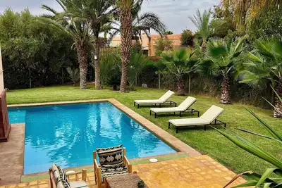 Fabuleuse villa familiale à Marrakech