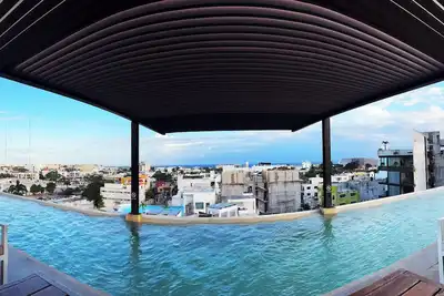 Image de Modern 2Bedroom 2Bath Apartment in Heart of Playa del Carmen – Arenis Building