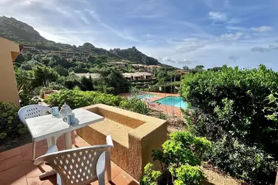 Costa Paradiso Three-room apartment with shared pool