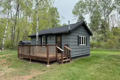 Image de Charming cabin in delightful Kerrick with Ac near miles of Atv trails