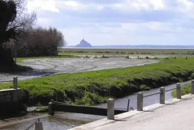 Image de Logement 5 en face de la baie du mont saint Michel