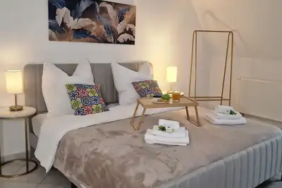 Image de Maison de vacances 'Mb Homes Hechingen' avec terrasse privée et Wi-Fi